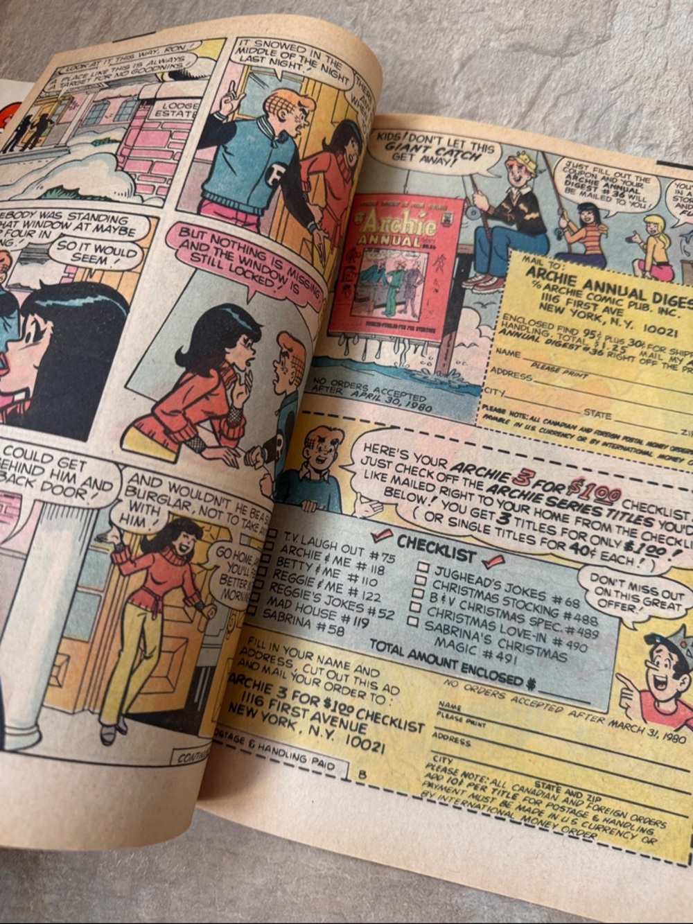 Archie Comics - March 1980 Life with Archie Comic Book #212 - Bundle 3/$10 - Picture 7 of 9